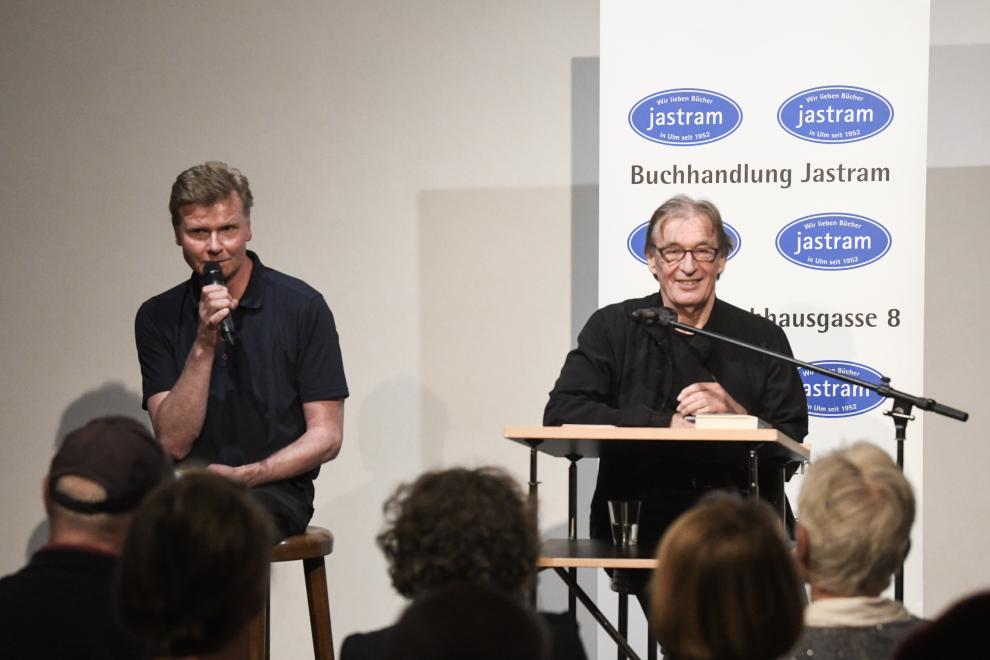 Sebastian Lehmann (links) und Wolfgang Schorlau (rechts)