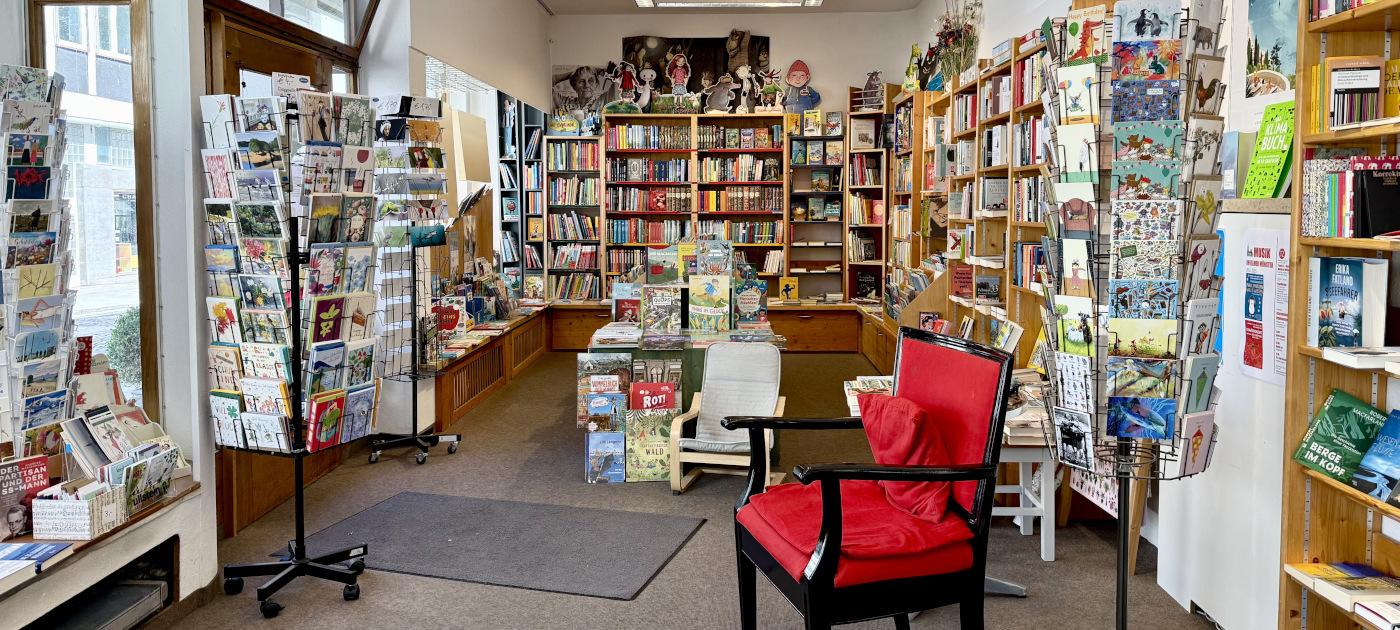 Foto der Kinderbuchabteilung